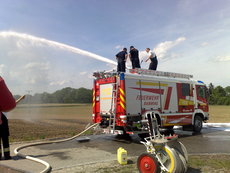 HLF-Einweisung Fa. Rosenbauer