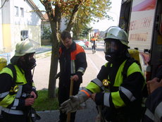 Einsatzübung Kindergarten Mamming