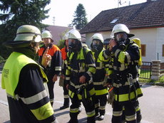 Einsatzübung Kindergarten Mamming