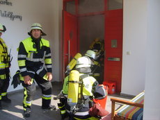 Einsatzübung Kindergarten Mamming