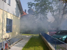 Einsatzübung Kindergarten Mamming