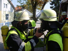 Einsatzübung Kindergarten Mamming