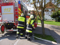 Einsatzübung Kindergarten Mamming
