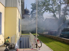 Einsatzübung Kindergarten Mamming