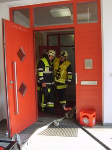 Einsatzübung Kindergarten Mamming