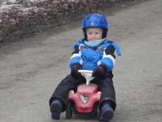 Bobbycar-Rennen