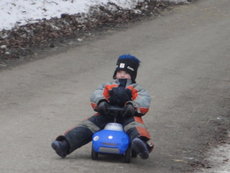 Bobbycar-Rennen