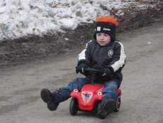 Bobbycar-Rennen