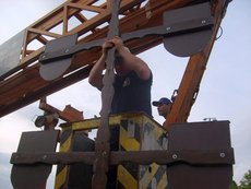 Maibaum einholen und aufstellen