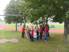 Fußballjugend bei der Feuerwehr
