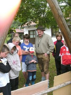 Fußballjugend bei der Feuerwehr