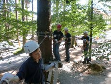 Ausflug Kletterwald