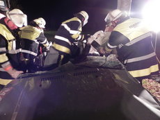 Einsatzübung mit der FF Pilsting