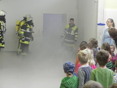 Einsatzübung im Kindergarten Mamming
