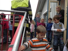 Einsatzübung im Kindergarten Mamming