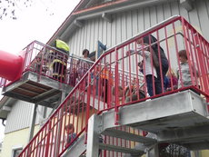 Einsatzübung im Kindergarten Mamming