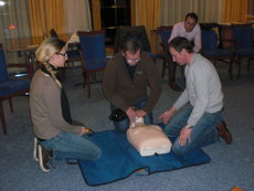 Erste Hilfe Auffrischung