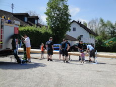 Maibaumaufstellen