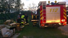 Großübung im Rahmen der Brandschutzwoche