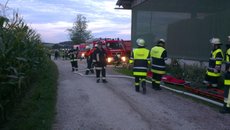Großübung im Rahmen der Brandschutzwoche