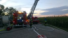 Großübung im Rahmen der Brandschutzwoche
