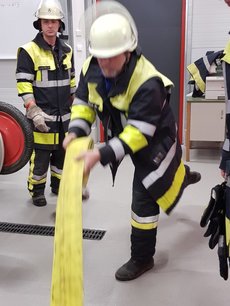 Ausbildung - Löschangriff