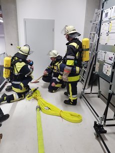 Ausbildung - Löschangriff