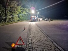 THL Übung "Verkehrsunfall"