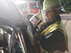 THL Übung "Verkehrsunfall"