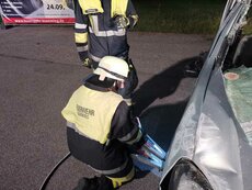 THL Übung "Verkehrsunfall"