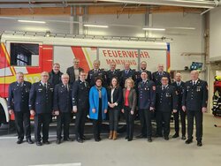 Abgeordneten-Besuch bei der FF Mamming