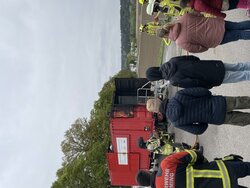 Brandcontainer des LFV