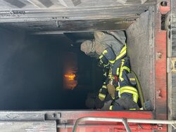 Brandcontainer des LFV