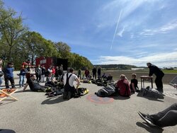 Brandcontainer des LFV