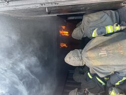 Brandcontainer des LFV