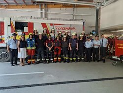 Leistungsprüfung: Die Gruppe im Löscheinsatz