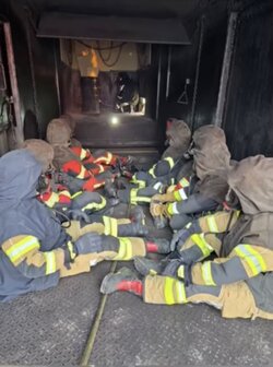 Brandcontainer des LFV