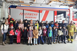 Grundschule bei der Feuerwehr