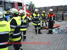 Gemeinschaftsübung THL mit FF Landau