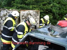 Gemeinschaftsübung THL mit FF Landau