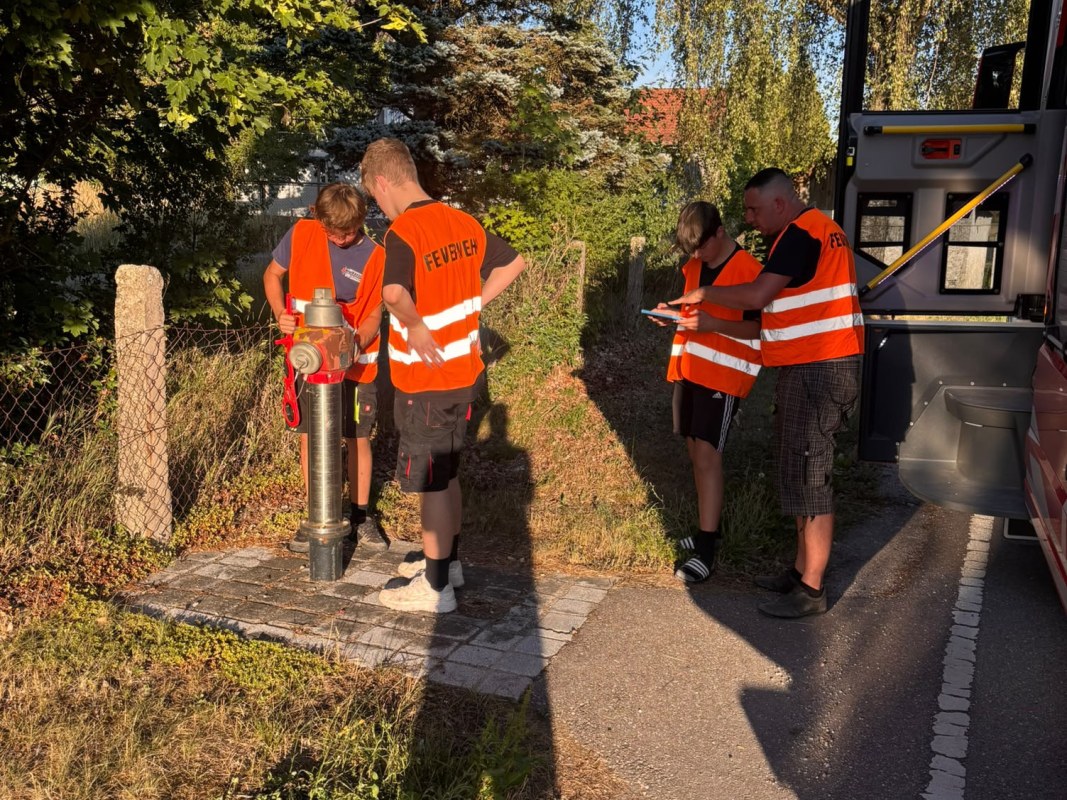 Jugendfeuerwehr: Jugendübung