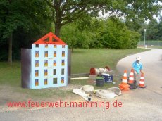 Bei der Feuerwehr