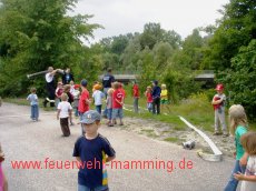 Bei der Feuerwehr