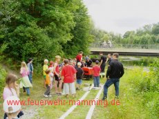 Bei der Feuerwehr