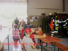 Bei der Feuerwehr