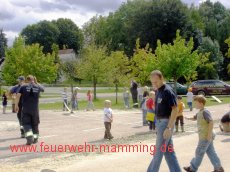 Bei der Feuerwehr