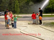 Bei der Feuerwehr