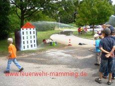 Bei der Feuerwehr