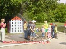 Bei der Feuerwehr