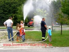 Bei der Feuerwehr